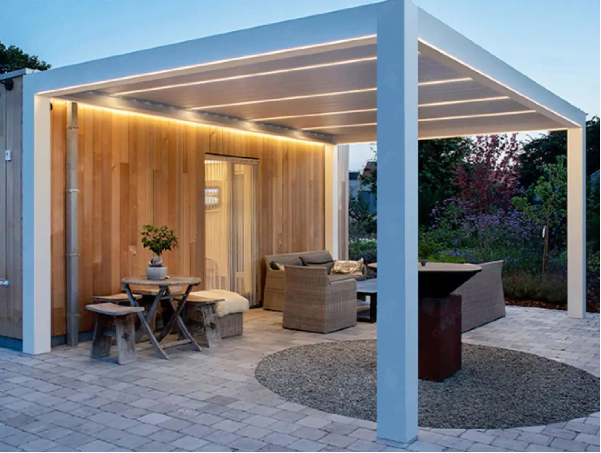 Système de pergola à lames